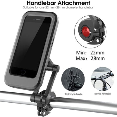 360° WATERPROOF Phone Mount Case