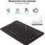 [Active Strike] Slim Line Bluetooth Wireless UK QWERTY Keyboard With Carry Case