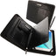 Executive Leather Folio Organiser with Anti-Shock Bubble Interior and Stash Pockets, Pouches and Card Slots