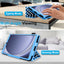 [Folio Case] Smart Cover Stand with Auto Sleep/Wake & Hand Strap for Samsung Galaxy Tab A9 Plus 11" (SM-X210 / SM-X215)
