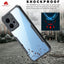 [Fusion Armour Case] Premium Hybrid Tough Heavy Duty, Clear Back, Bumper Case for Xiaomi Redmi Note 12 5G