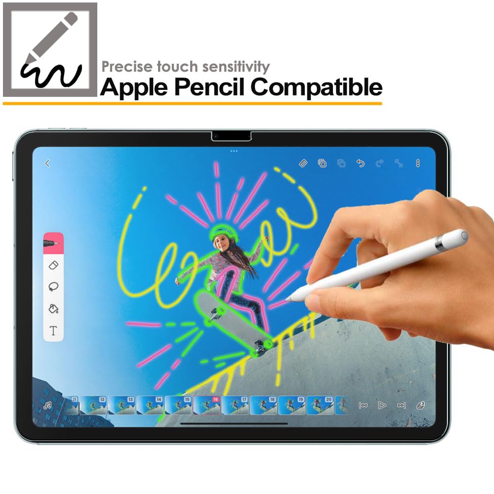Apple iPad Air 13 inch 2025 / 2024, 7th & 6th Generation Anti Spy, Privacy Tempered Glass Screen Protectors