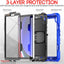 [ArmourSHIELD Case] Full Body Tough Rugged Case with Folding Stand & Screen Protector For Samsung Galaxy Tab A9 8.7" (SM-X110 / SM-X115)