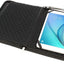 Executive Leather Folio Organiser with Anti-Shock Bubble Interior and Stash Pockets, Pouches and Card Slots