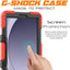 [G-SHOCK Case] Heavy Duty Long Survival Screen Protector Case for Samsung Galaxy Tab A9 8.7" (SM-X110 / SM-X115)