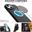 TECHGEAR iPhone 15 Magnetic Silicone Case, Premium Liquid Silicone Anti-Scratch Compatible with MagSafe Soft Gel Rubber, Microfibre Lining Shockproof Phone Case For iPhone 15 6.1" - Black