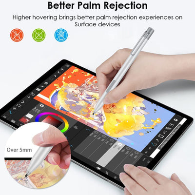 Stylus Pen for Microsoft with High Pressure Sensitivity & Palm Rejection