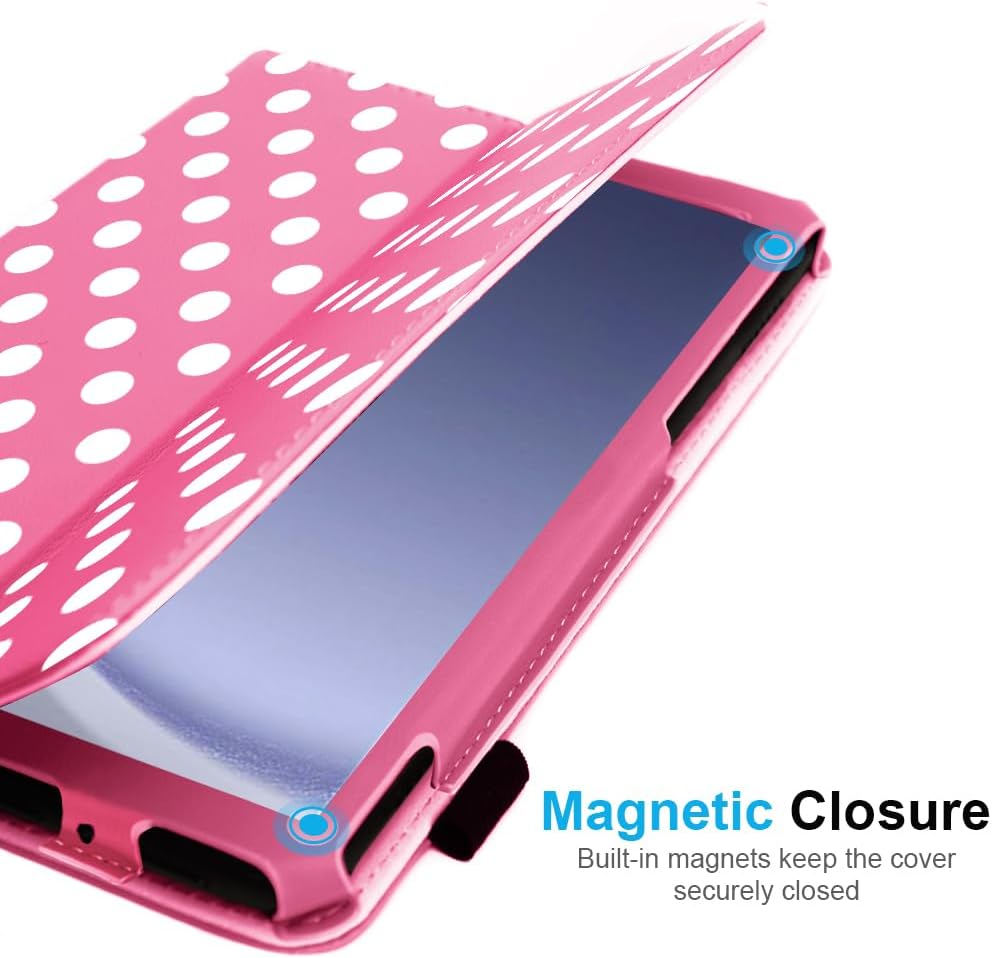 [Folio Case] Smart Cover Stand with Auto Sleep/Wake & Hand Strap for Samsung Galaxy Tab A9 Plus 11" (SM-X210 / SM-X215)