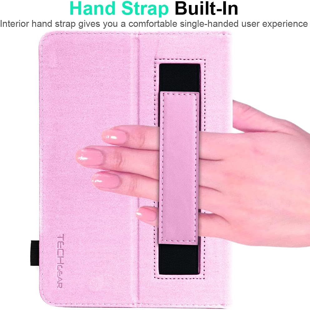 [Folio Case] Smart Cover Stand with Auto Sleep/Wake & Hand Strap for Amazon Fire Max 11" 2023 / 13th Generation