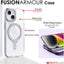[Fusion Armour Ring] Premium Tough Protective Magnetic Ring Kickstand Case, MagSafe Case for iPhone 15 Plus 6.7"