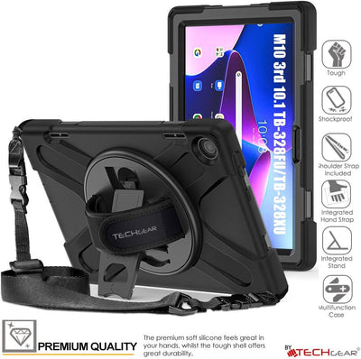 [X-Case] Case for Lenovo Tab M10 3rd Gen 2022 (10.1") TB328 / TB328FU / TB328XU Tough Rugged