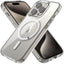Apple iPhone 15 Pro Magnetic Case - Shockproof, Anti-Scratch, Slim & Light, Hybrid Drop Protection, Gel Bumper & Clear Hard Back MagSafe Case