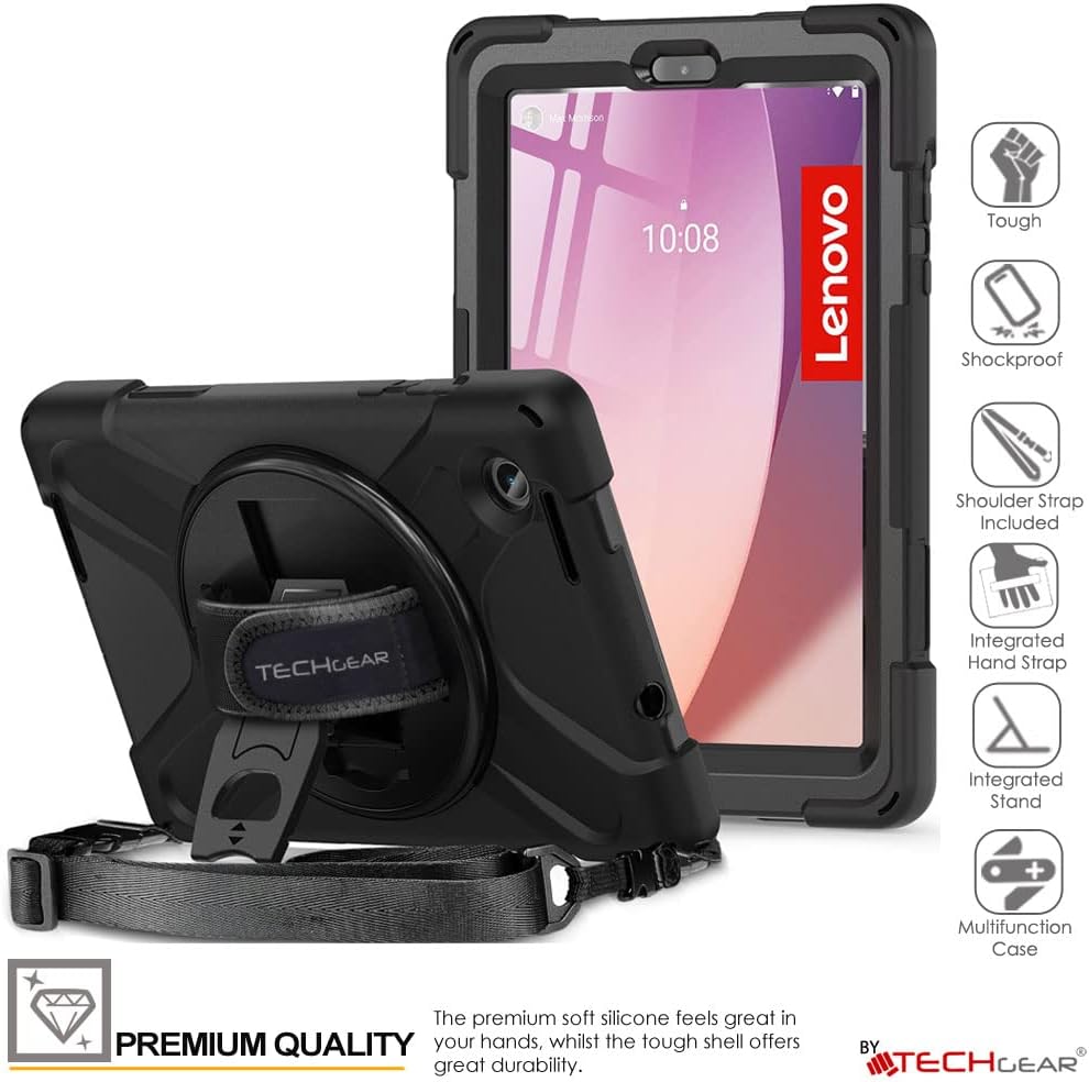 [X-Case] Case for Lenovo Lenovo Tab M8 4th Gen 2023 (8.0") TB300 / TB300FU Tough Rugged HEAVY DUTY