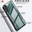 [Fusion Armour Case] Premium Hybrid Tough Heavy Duty, Clear Back, Bumper Case for Samsung Galaxy A15 5g