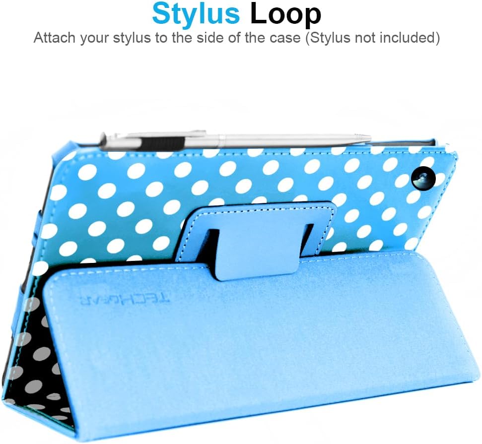 [Folio Case] Smart Cover Stand with Auto Sleep/Wake & Hand Strap for Samsung Galaxy Tab A9 Plus 11" (SM-X210 / SM-X215)