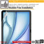 Apple iPad Air 11 Inch 2025 / 2024, 7th & 6th Generation Anti Glare, Matte Film Screen Protectors