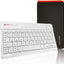 [Active Strike] Slim Line Bluetooth Wireless UK QWERTY Keyboard With Carry Case