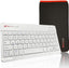 [Active Strike] Slim Line Bluetooth Wireless UK QWERTY Keyboard With Carry Case