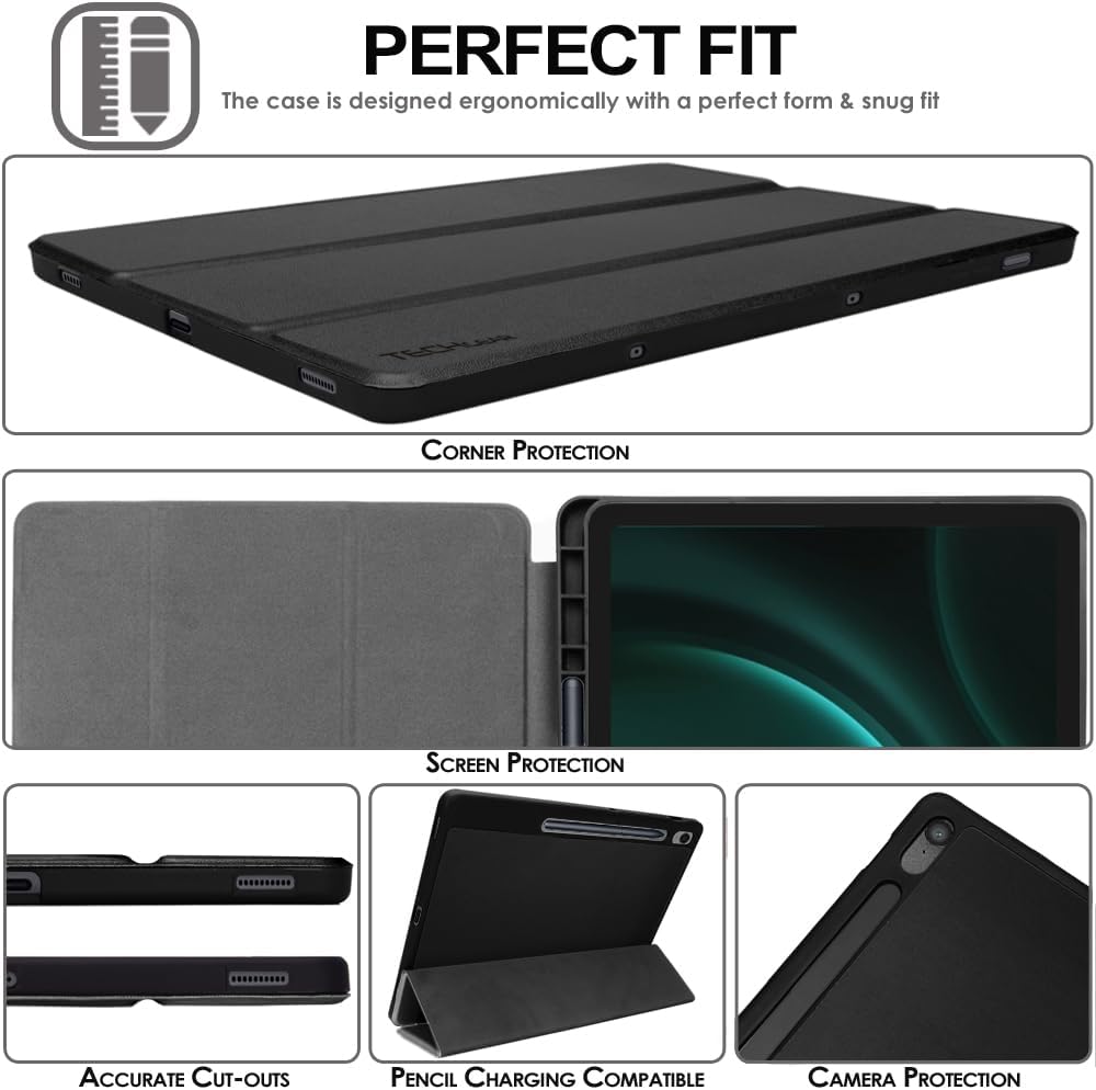 [Smart Case] Slim Stand Cover with Auto Sleep/Wake for Samsung Galaxy Tab S10 Lite / S10 FE / S9 FE 10.9" (SM-X400/X406/X520/X526/X510/X516 Series)