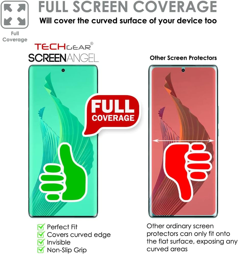 [Screen Angel Edition] Case Friendly Screen Protector [Bubble Free] [FULL Screen Coverage] HD Clear Flexible TPU Film For Honor Magic 6 Lite 5G
