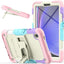 [ArmourSHIELD Case] Full Body Tough Rugged Case with Folding Stand & Screen Protector For Samsung Galaxy Tab A9 8.7" (SM-X110 / SM-X115)