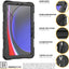 [UTILITY Case] Full Body Shockproof Case with Stand, Hand & Shoulder Strap for Samsung Galaxy Tab S9 FE 10.9" (SM-X510, SM-X516 Series)