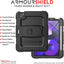 [ArmourSHIELD] Full Body Tough Rugged Case with Folding Stand & Protector For Apple iPad Air 10.9" 4th/5th Gen (2022/20) & iPad Pro 11" 4th/3rd Gen