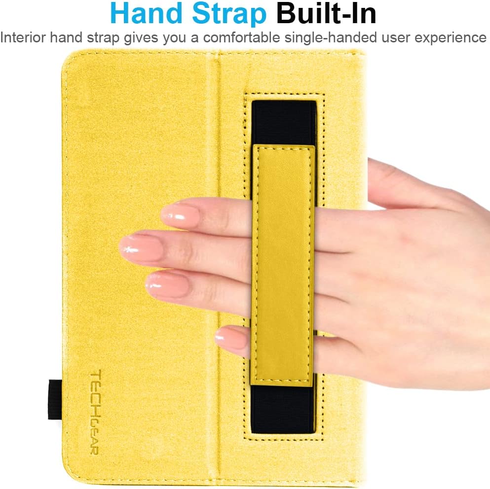 [Folio Case] Smart Cover Stand with Auto Sleep/Wake & Hand Strap for Samsung Galaxy Tab A9 Plus 11" (SM-X210 / SM-X215)