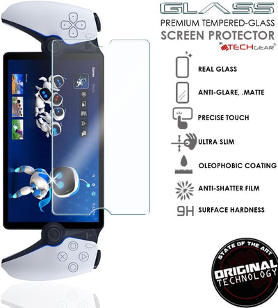 Sony PlayStation Portal Remote Player Anti Glare, Matte Tempered Glass Screen Protectors
