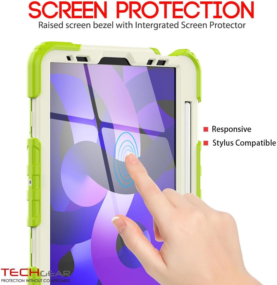 [ArmourSHIELD] Full Body Tough Rugged Case with Folding Stand & Protector For Apple iPad Air 10.9" 4th/5th Gen (2022/20) & iPad Pro 11" 4th/3rd Gen
