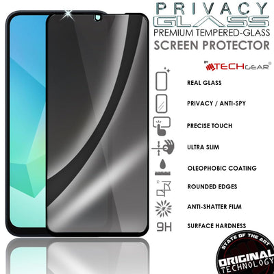 Samsung Galaxy A16 5G / A16 4G Anti Spy, Privacy Full Coverage 3D Tempered Glass Screen Protectors