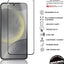 Samsung Galaxy S25 5G Full Coverage 3D Tempered Glass Screen Protectors