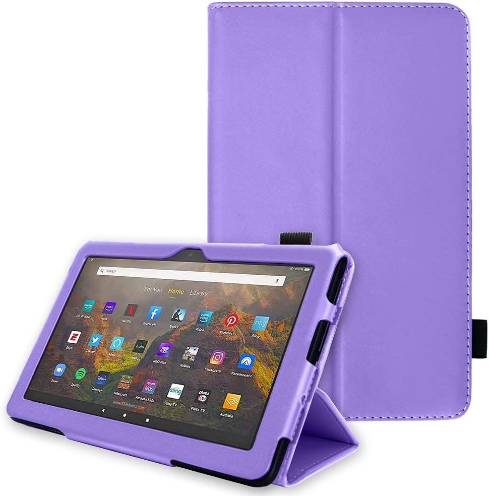 [Folio Case] Smart Cover Stand with Auto Sleep/Wake & Hand Strap for Amazon Fire Max 11" 2023 / 13th Generation