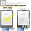 Amazon Kindle Paperwhite/Signature/Kids/Kindle Colorsoft (2024 / 12th Generation) Anti Glare, Matte Tempered Glass Screen Protectors