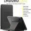 [Enduro Case] Tough Strong Magnetic & Flip Case [Auto Sleep/Wake] Cover with Multi-Angle Stand & Card Slot For Samsung Tab A9 8.7" (SM-X110 / X115)