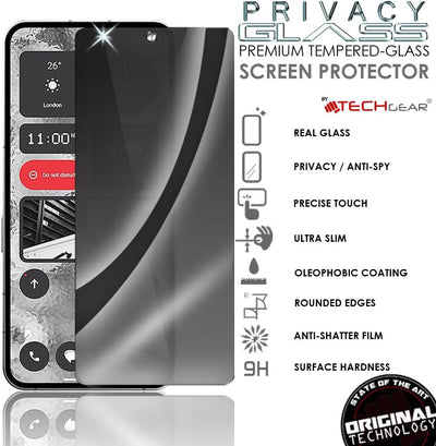 Nothing Phone 2a Anti Spy, Privacy Tempered Glass Screen Protectors