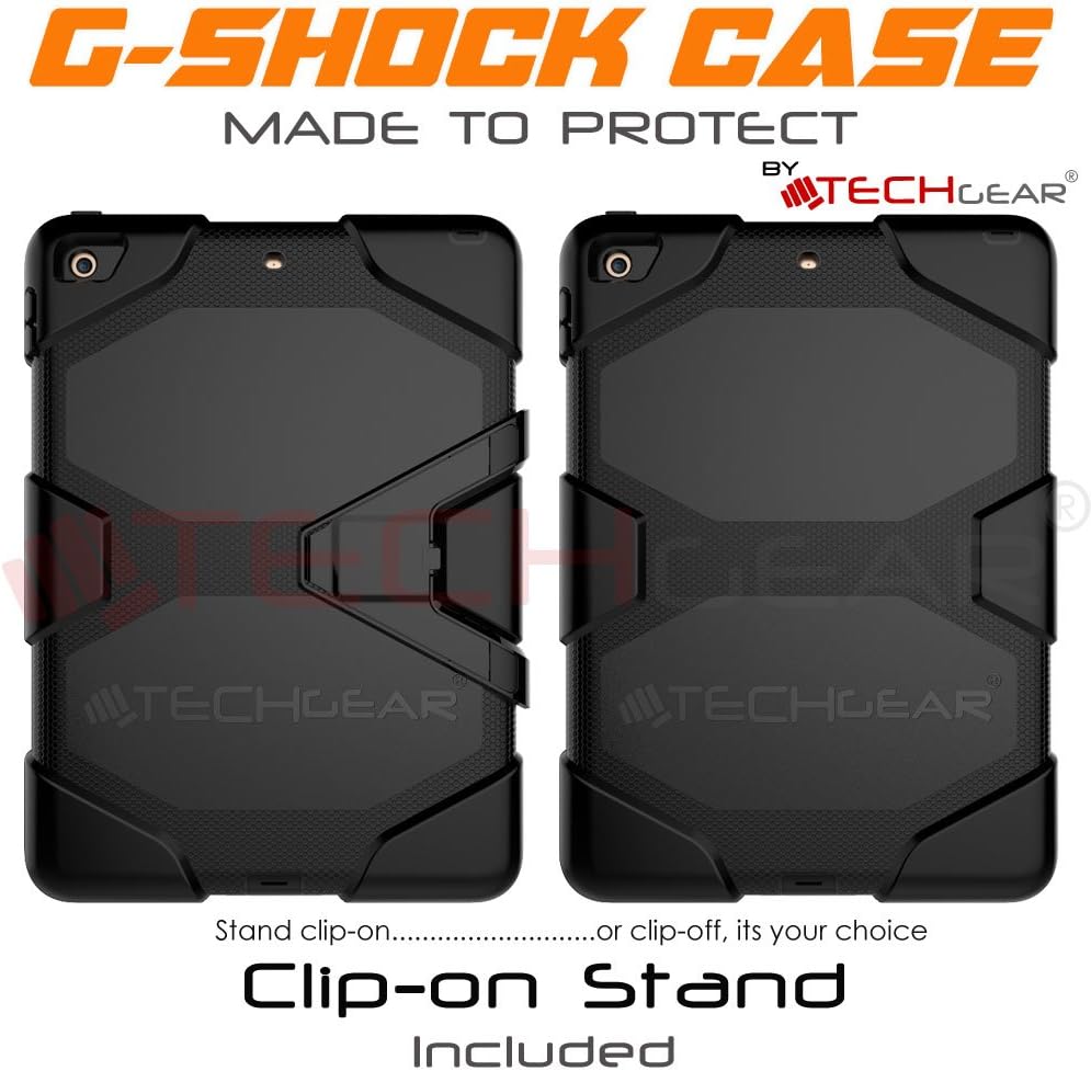 [G-SHOCK Case] Heavy Duty Long Survival Screen Protector Case for iPad 9.7" 2018 / 2017