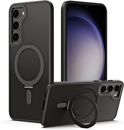 [Fusion Armour Ring] Premium Tough Protective Magnetic Ring Kickstand Case, MagSafe Case for Samsung Galaxy S24 5G