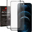 iPhone 12 Pro Max Anti Glare, Matte Full Coverage 3D Tempered Glass Screen Protectors