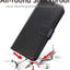[Wallet Case] Protective Cover with Cash & Card Holder, Stand and Wrist Strap For Samsung Galaxy S24 Plus