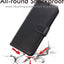 [Wallet Case] Protective Cover with Cash & Card Holder, Stand and Wrist Strap [RFID BLOCKING] For Honor Magic 6 Lite 5G