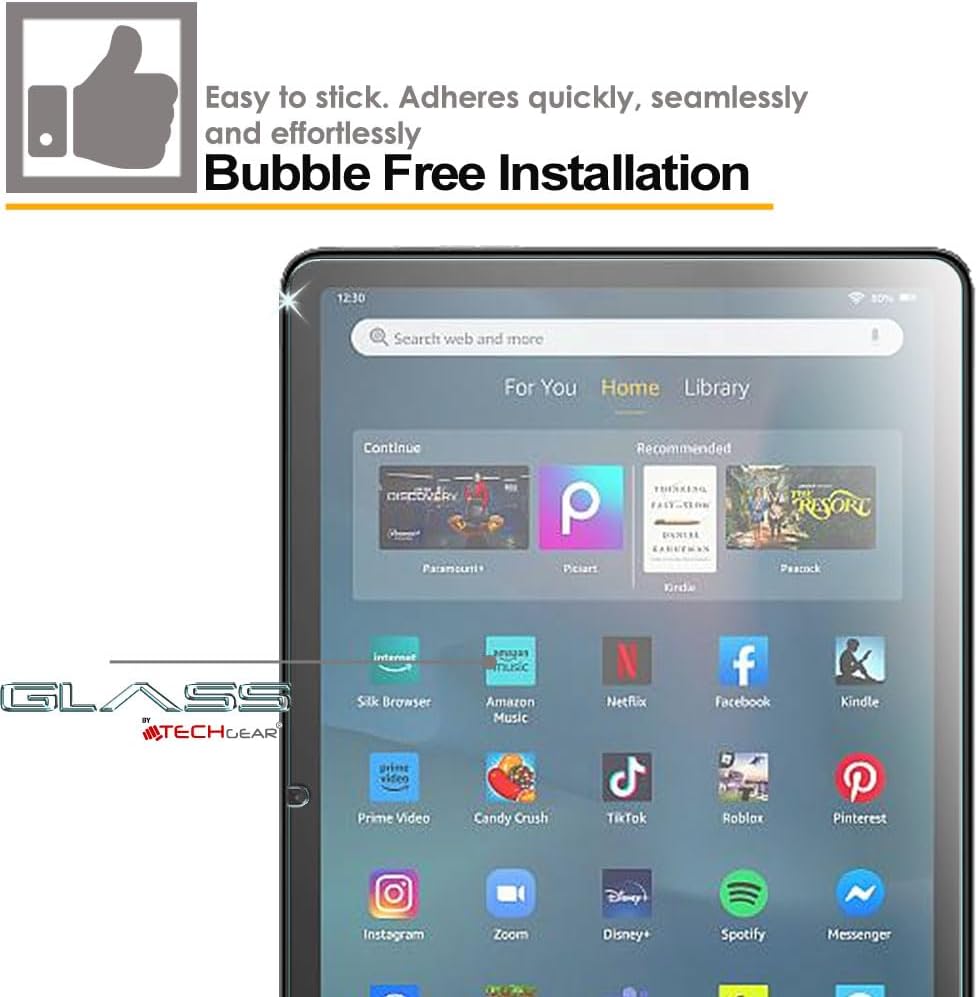 Amazon Fire Max 11 Tablets (2023 / 13th Generation) Tempered Glass Screen Protectors