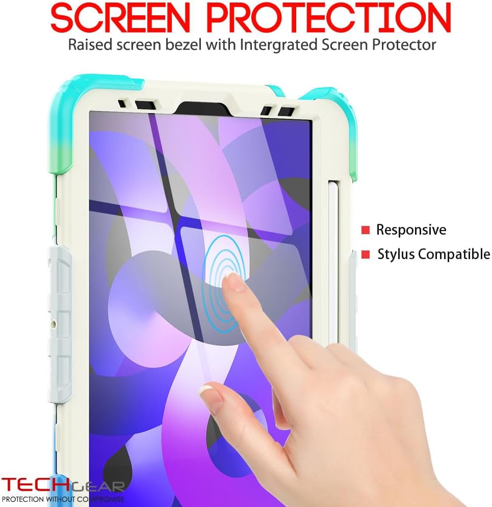 [ArmourSHIELD] Full Body Tough Rugged Case with Folding Stand & Protector For Apple iPad Air 10.9" 4th/5th Gen (2022/20) & iPad Pro 11" 4th/3rd Gen