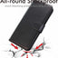 [Leather Wallet Case] Protective Cover with Cash & Card Holder, Stand and Wrist Strap For Samsung Galaxy S23 FE 5G
