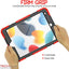 [ArmourSHIELD Case] Full Body Tough Rugged Case with Folding Stand & Screen Protector For Apple iPad 10.2" 2021/2020/2019 [9th/8th/7th Generation]