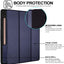 [Smart Case] Slim Stand Cover with Auto Sleep/Wake for Samsung Galaxy Tab S9 Ultra (SM-X910, SM-X916 Series)