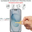 iPhone 16 Anti Spy, Privacy Tempered Glass Screen Protectors