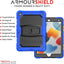 [ArmourSHIELD Case] Full Body Tough Rugged Case with Folding Stand & Screen Protector For Apple iPad 10.2" 2021/2020/2019 [9th/8th/7th Generation]