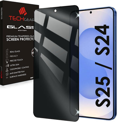 Samsung Galaxy S25 5G Anti Spy, Privacy Full Coverage 3D Tempered Glass Screen Protectors