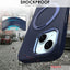 Premium Liquid Silicone Shockproof Anti-Scratch Magnetic Kickstand Case, Soft Microfibre Lining, Compatible with MagSafe Case for iPhone 15 6.1"